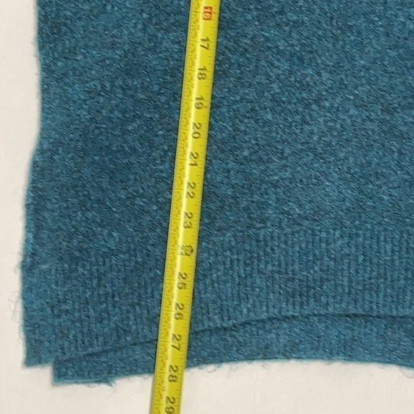 Loft Lounge Teal Green 3/4 Sleeve Sweater - Picture 7 of 11